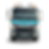 Vorderansicht eines DAF-LKWs von CR-Transporte Mecklenburg, bereit für Schüttguttransporte.
