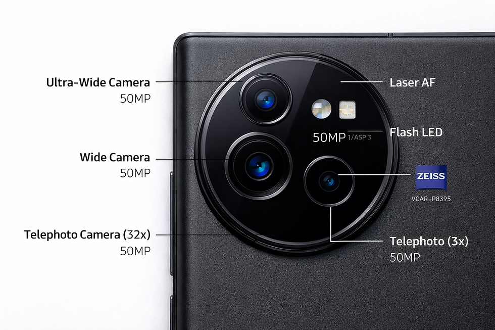 Vivo X200t Camera Capabilities