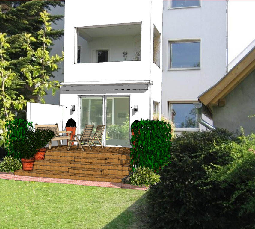 ENTWURF 1 TERRASSE HAUS W.