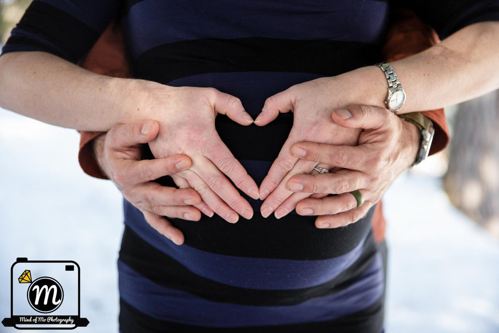 Mary & Jake Maternity Session at Lester Park Duluth, MN