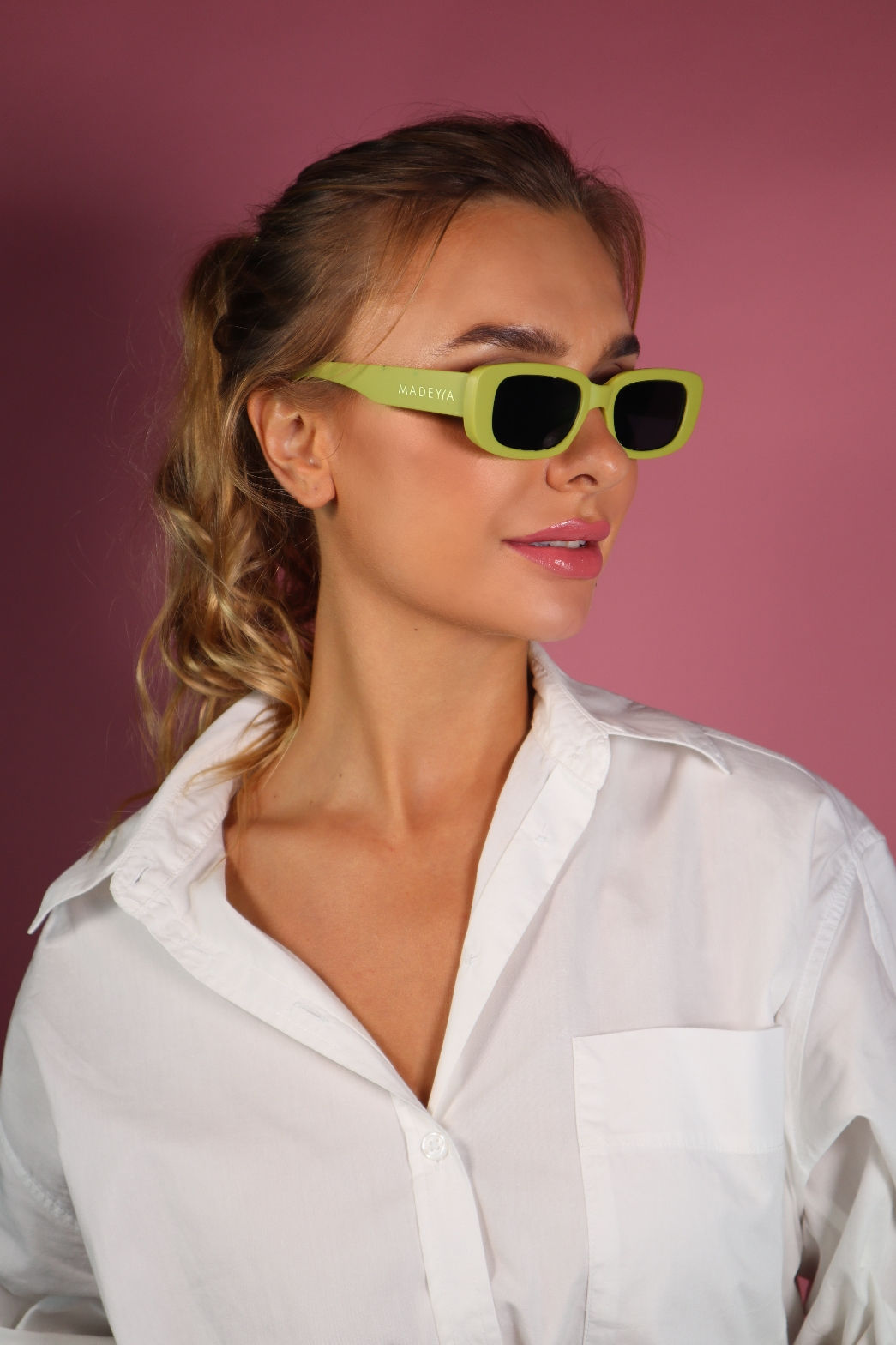 MADEYYA Green Sunglasses