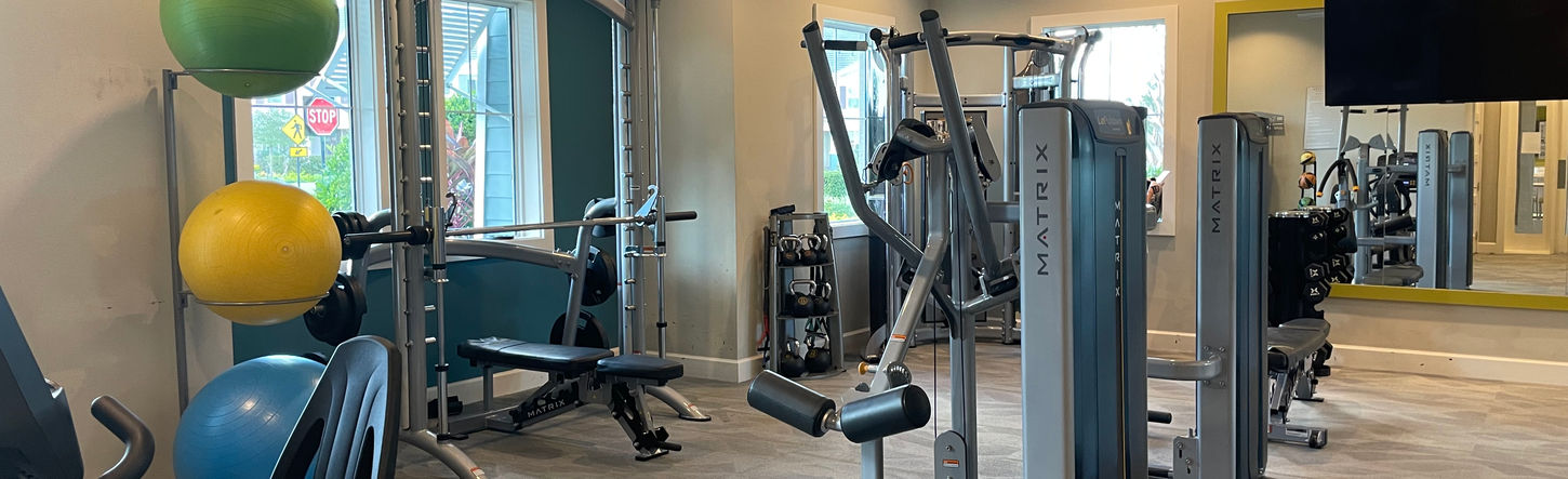 Fitness Center Interior in Mallory Park, Lakewood Ranch