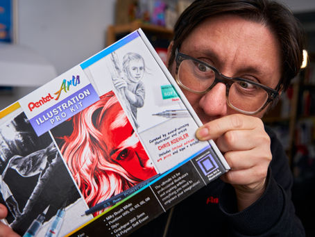 Pentel Creator Collective Featured Creator: Chris Koehler - Illustrator Pro Kits Artist