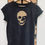Thumbnail: Gold Sparkle Skull Tee