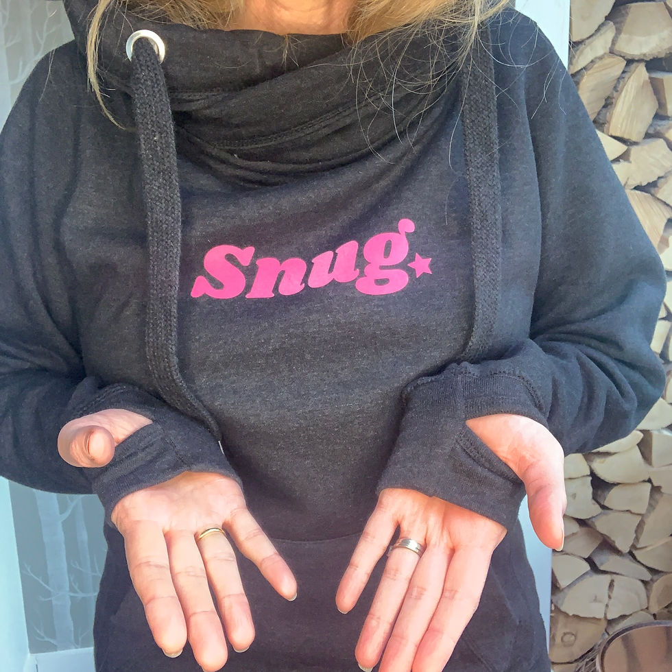 Thumbnail: COWL NECK 'SNUG' HOODIE