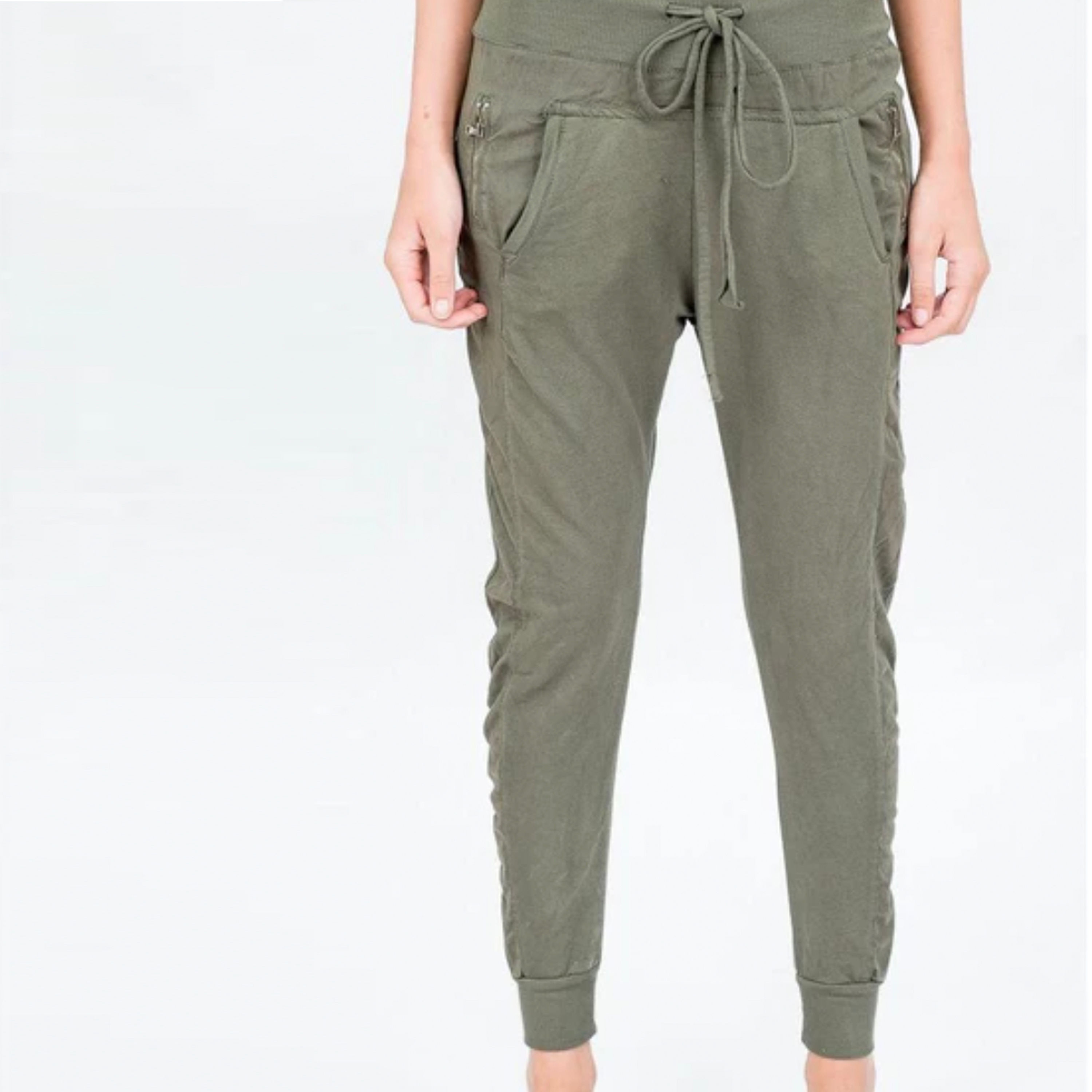 LIGHT KHAKI JOGGERS