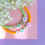 Thumbnail: Personalised colourful glass bracelet