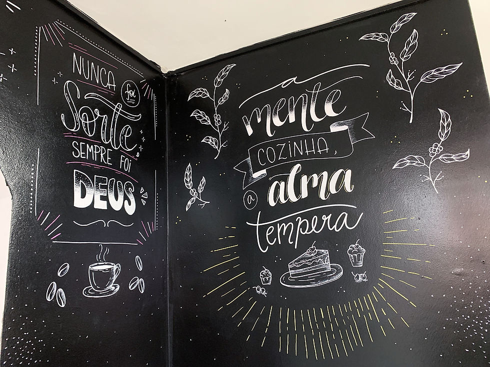 Parede Laryssa Moura | Doce Sonho Food