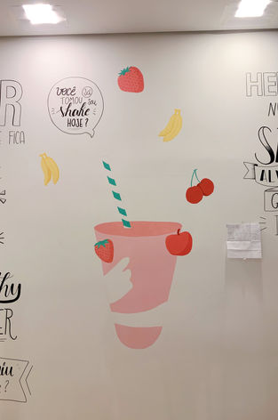 Parede Laryssa Moura | Herbalife.HEIC