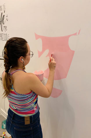 Parede Laryssa Moura | Herbalife.HEIC