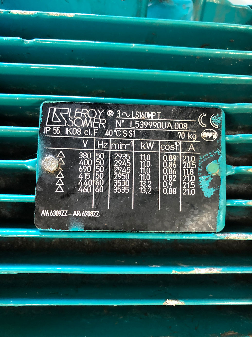 Thumbnail: CDR Pump. Leroy Somer. UCS-B 80-50-160 Centrifugal Pump UCS-B Series. Not THCM