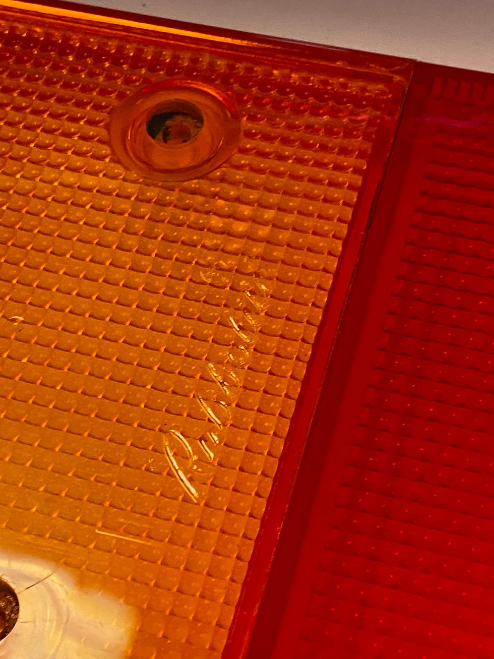 Thumbnail: Genuine Used Scania rear light lens Rubbolite 1380819