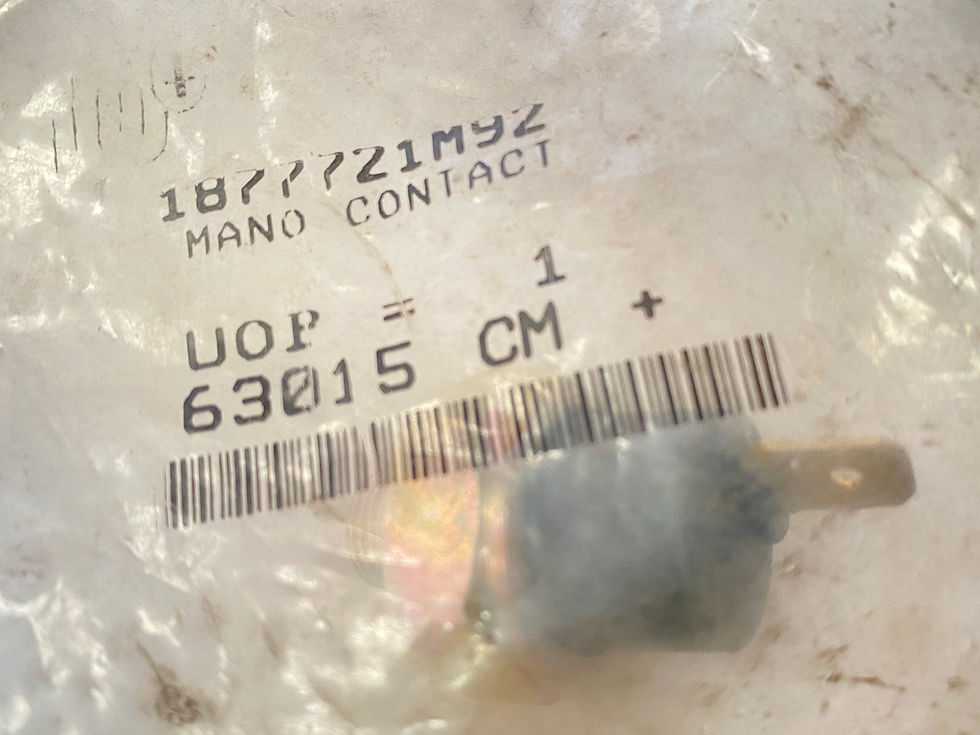 Thumbnail: Massey Ferguson Oil Pressure Switch 1877721M92