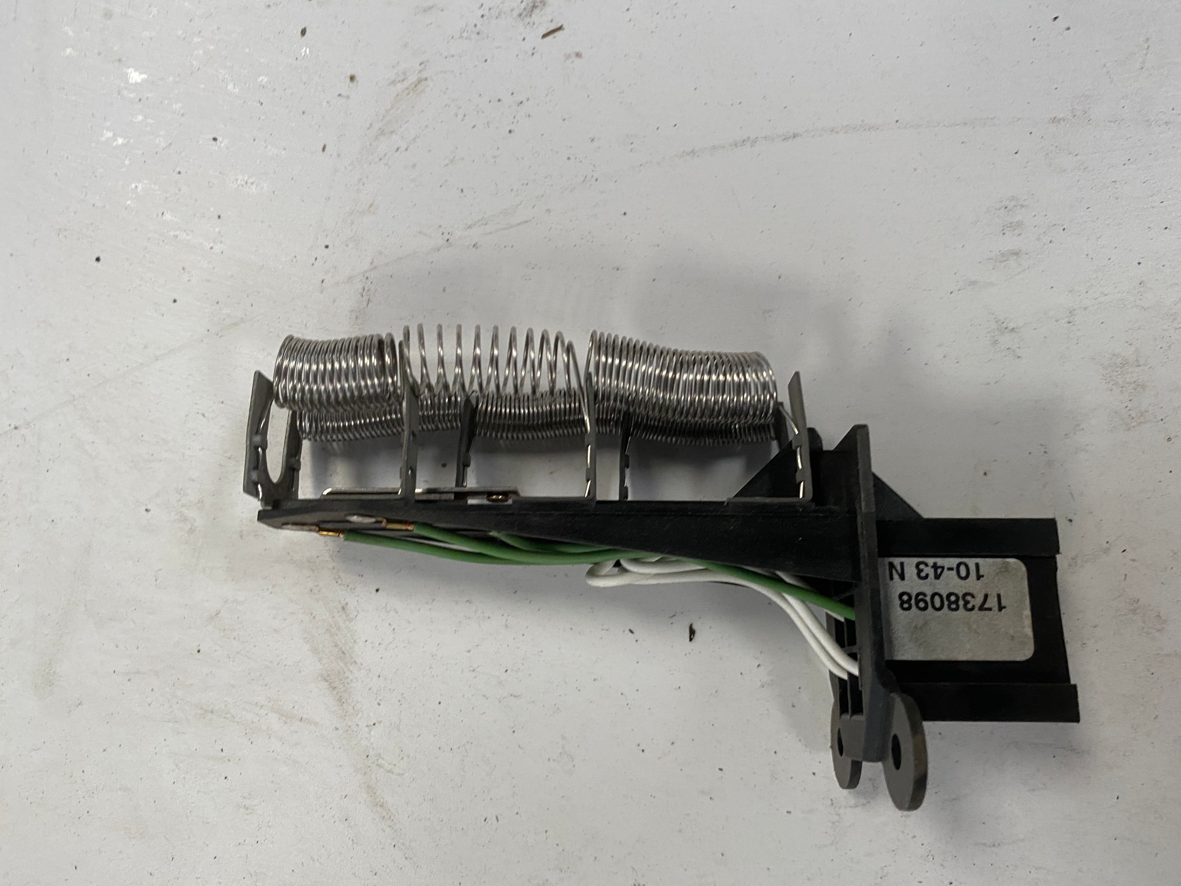 Scania Heater Motor Blower Resistor 1738098