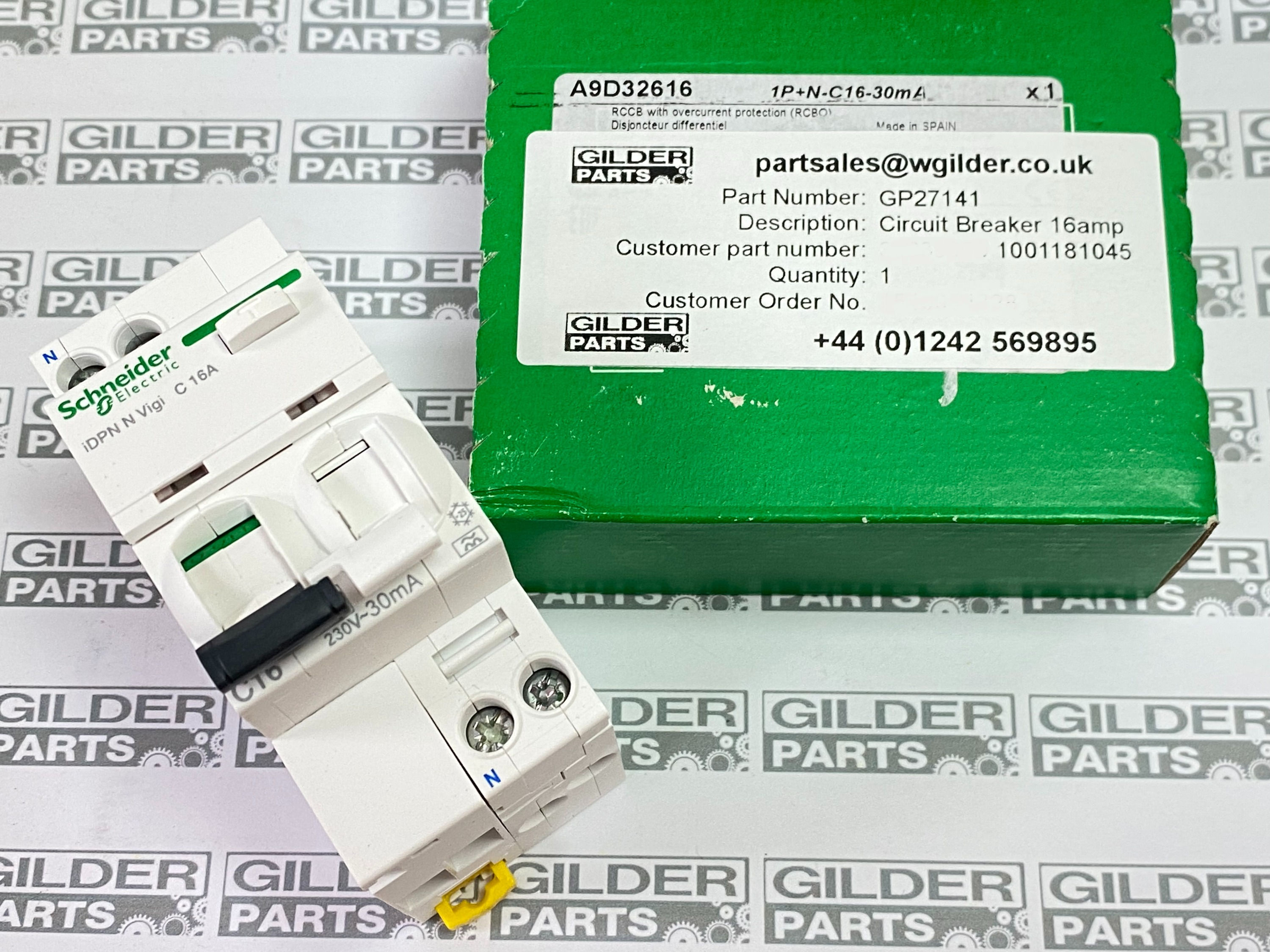 Circuit Breaker 16 amp 1001181045