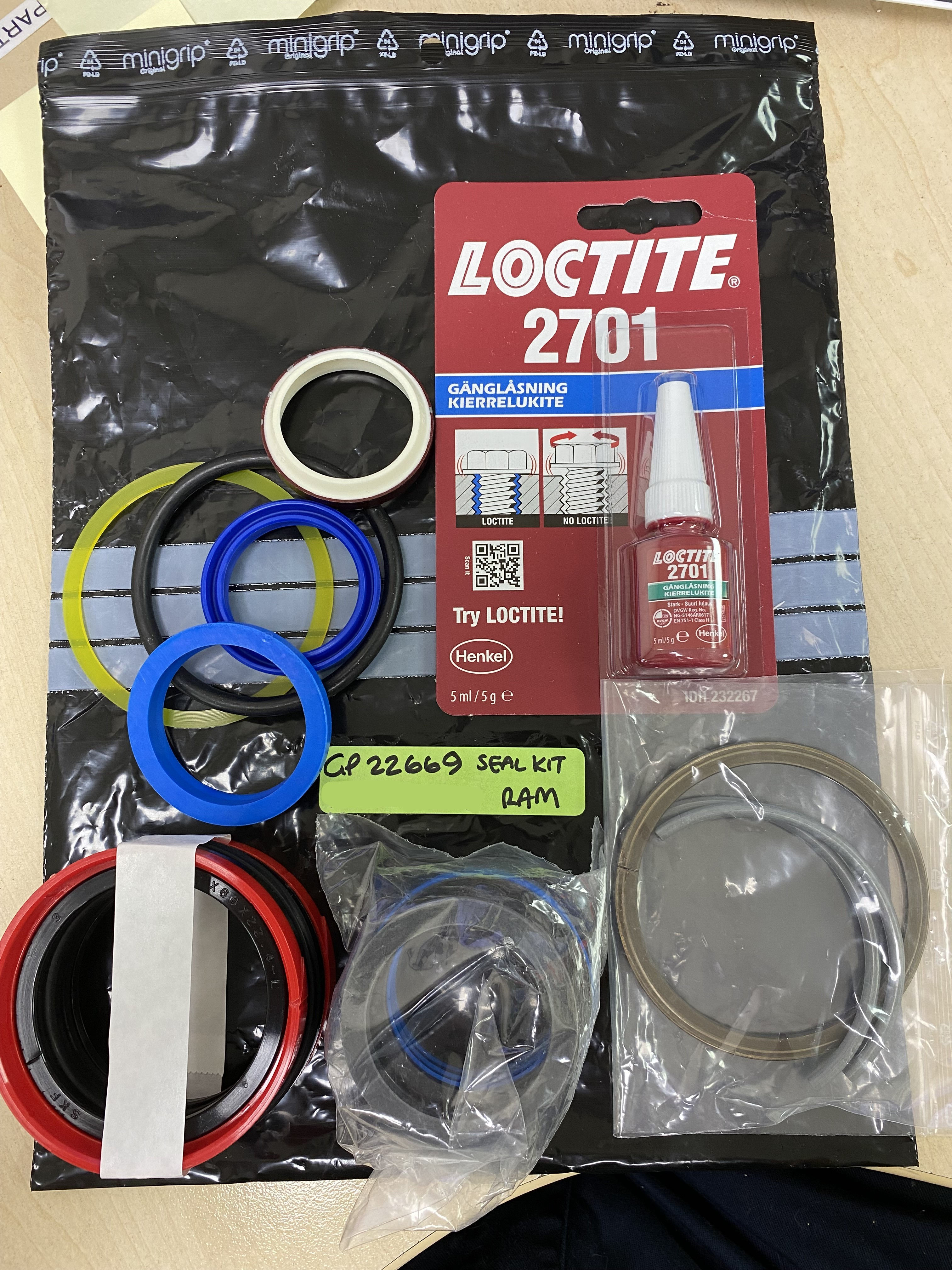 Seal kit 46141D for Hydraulic Cylinder SK2005