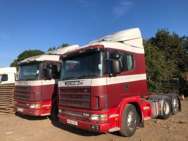 1998 (R) Scania 4-SRS L-CLASS R144 LA 6X2 530 SLP (2 vehicles) Tractor unit