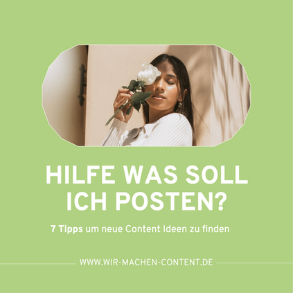 Hilfe was soll ich posten?