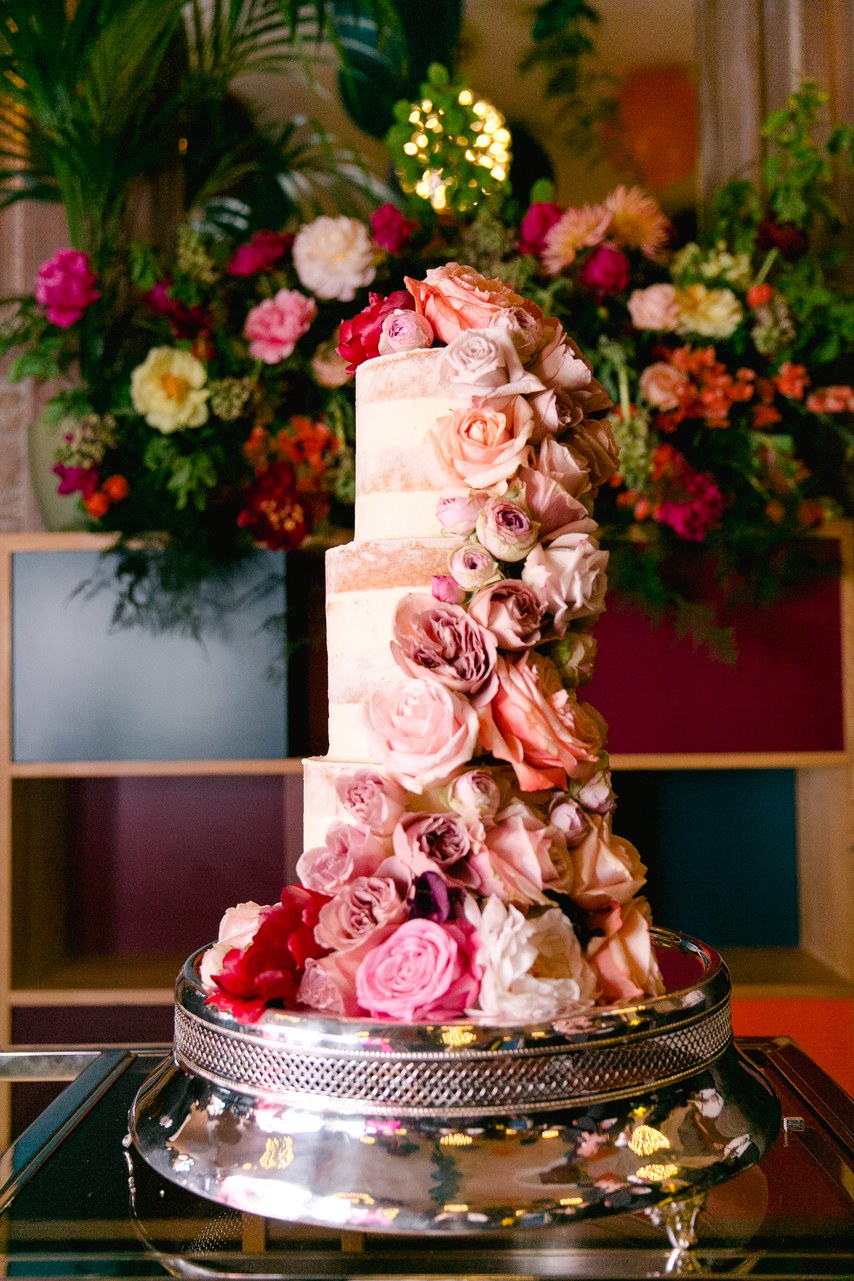 Cowley Manor Semi Naked Cake