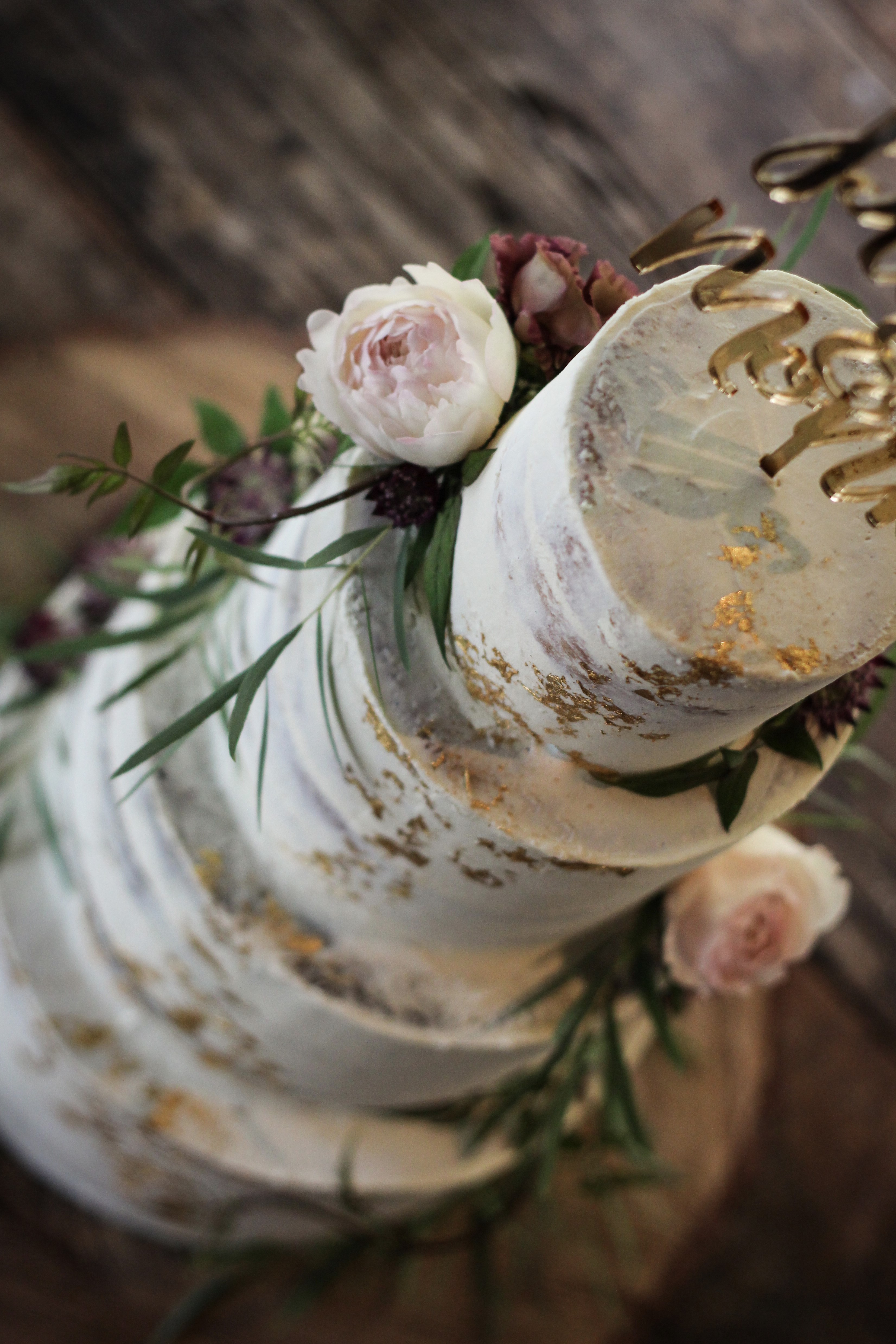 Dewsall Court Semi Naked Cake