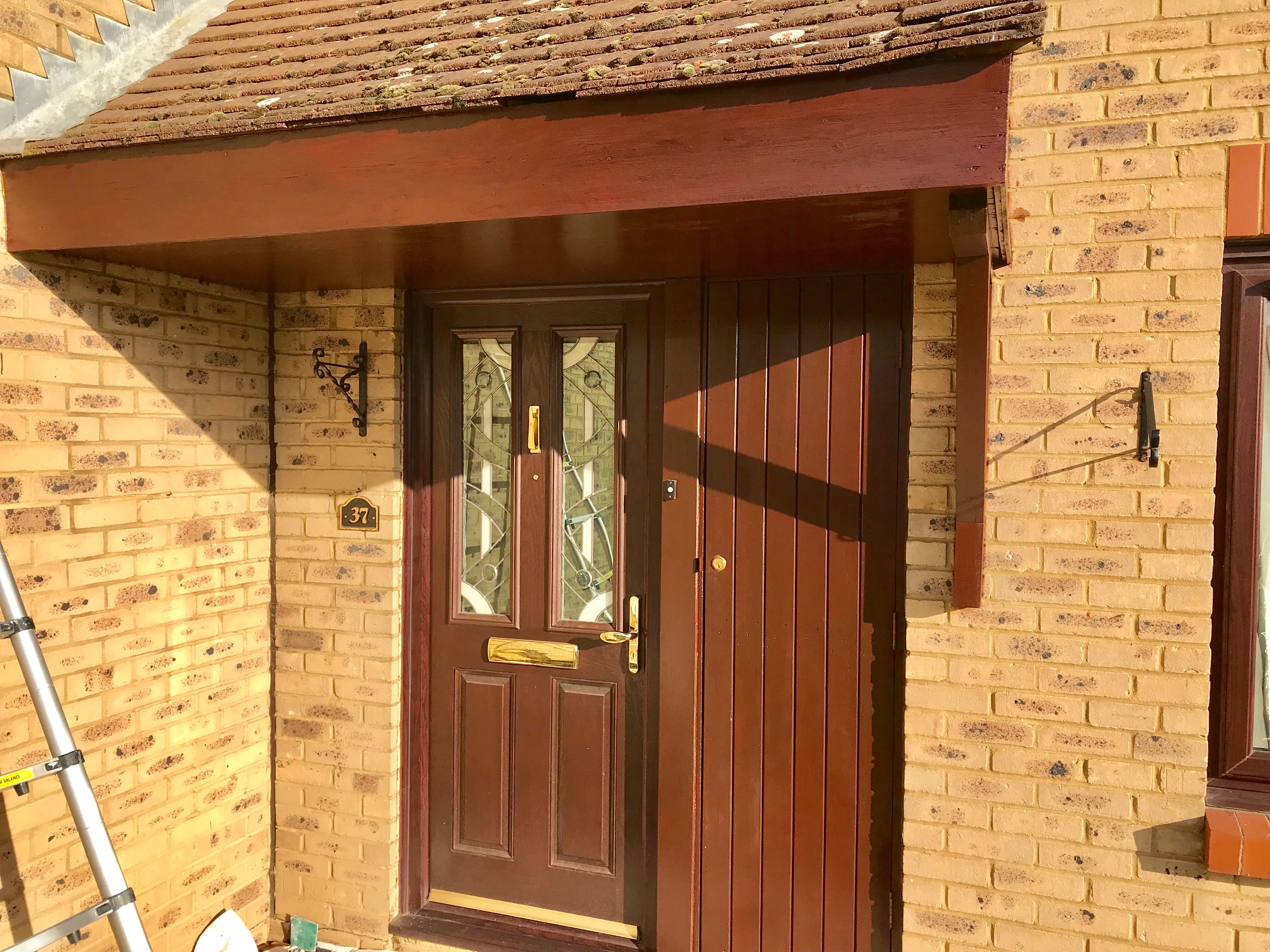 Exterior Porch varnish Cheshunt