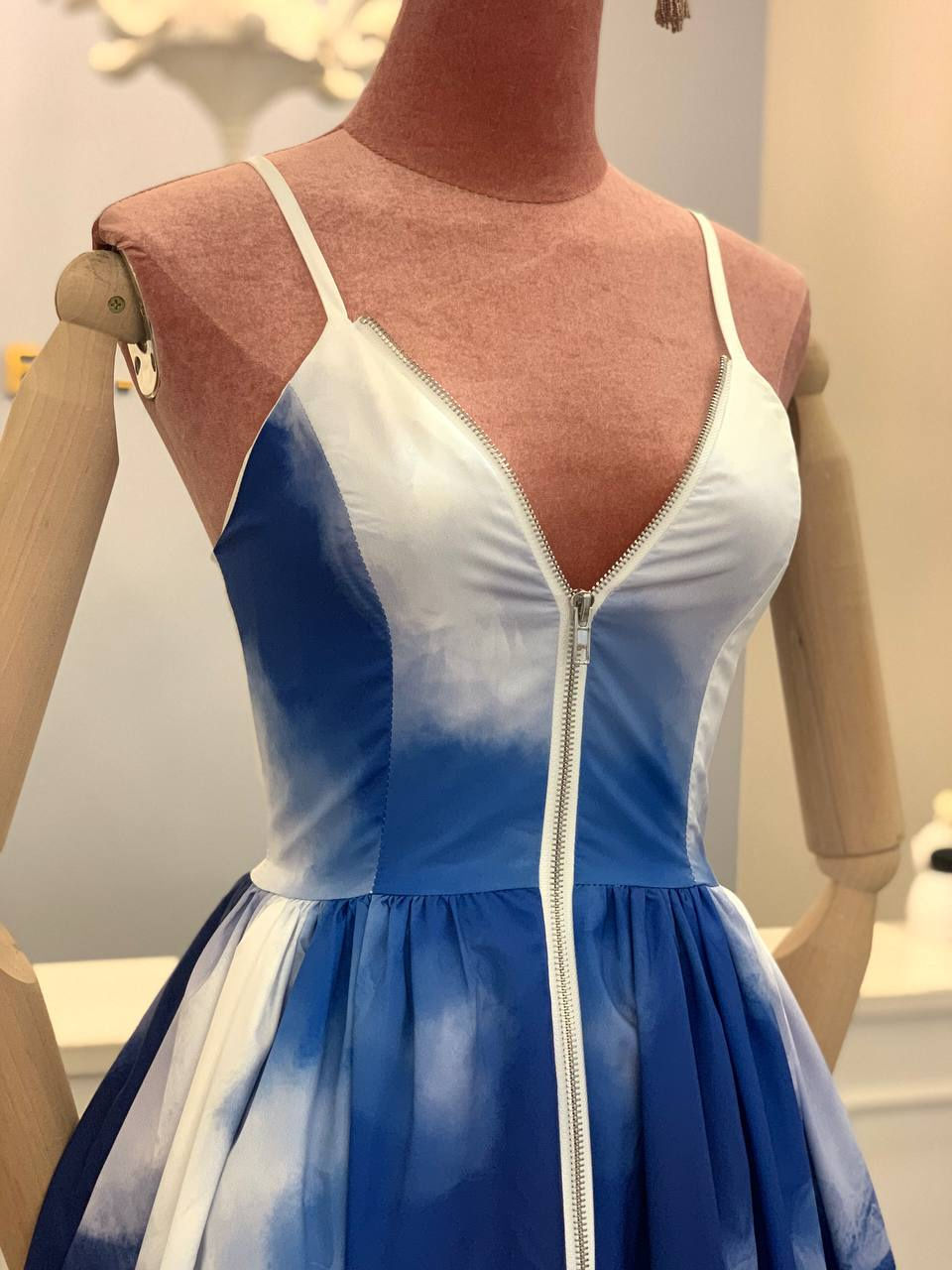 Thumbnail: Tie Dye Zip up Dress