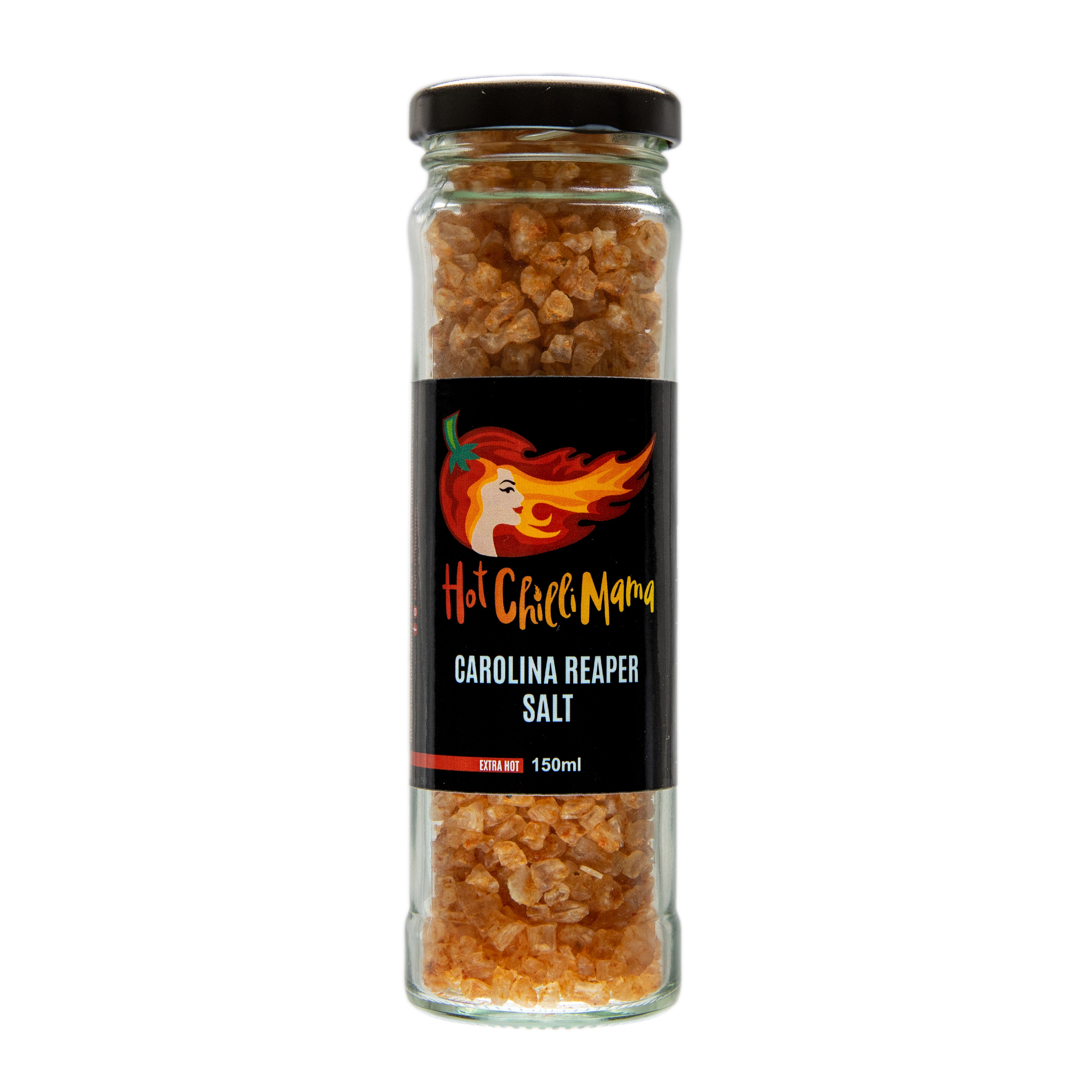 Hot Chilli Mama Carolina Reaper Salt with extreme heat from one of the world’s hottest chilli