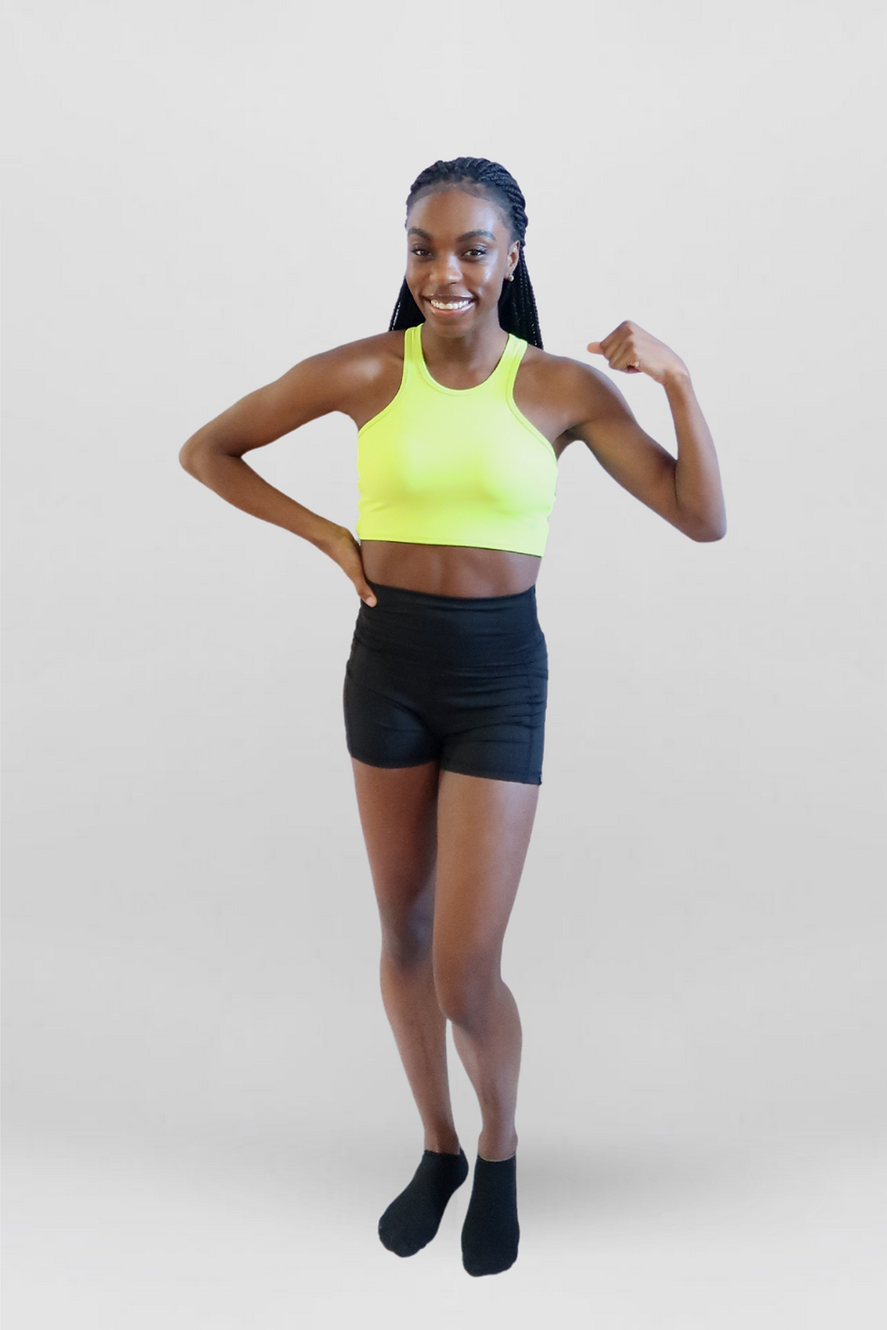 JustBlackLeggings - Biker Style Shorts