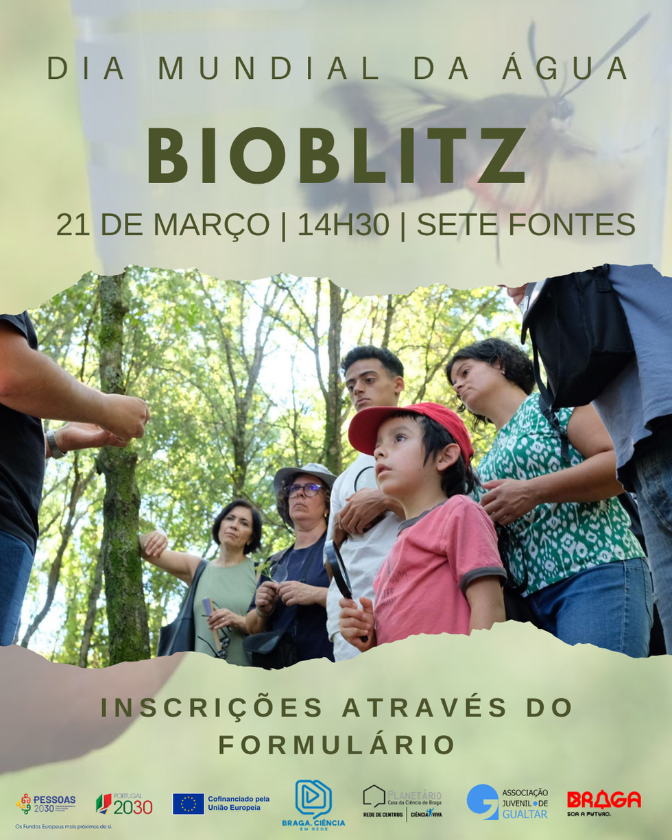 Bioblitz no Dia Mundial da Água