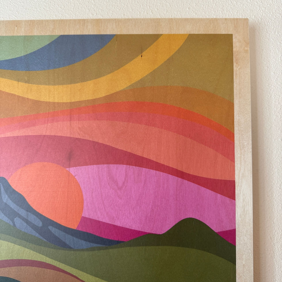 Thumbnail: Sparks Lake Maple Wood Print