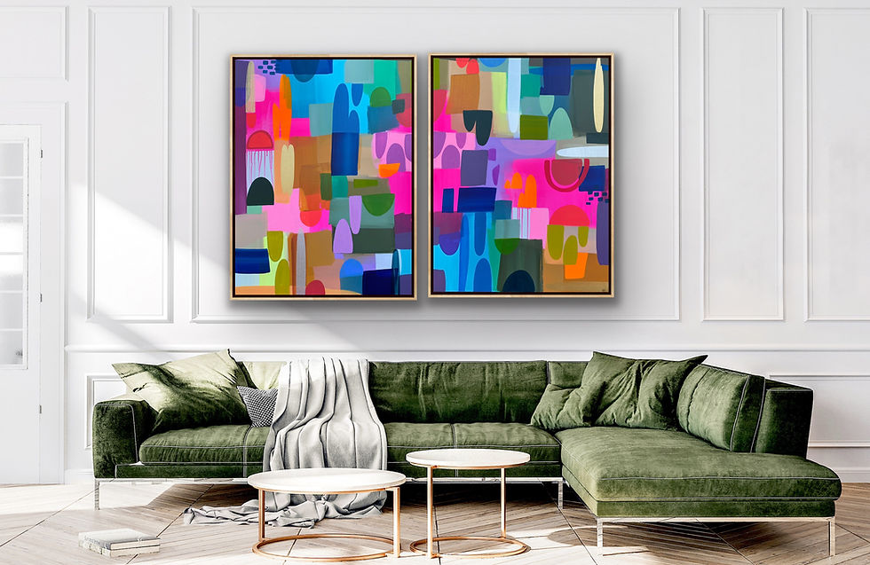 Thumbnail: Vibrations Diptych