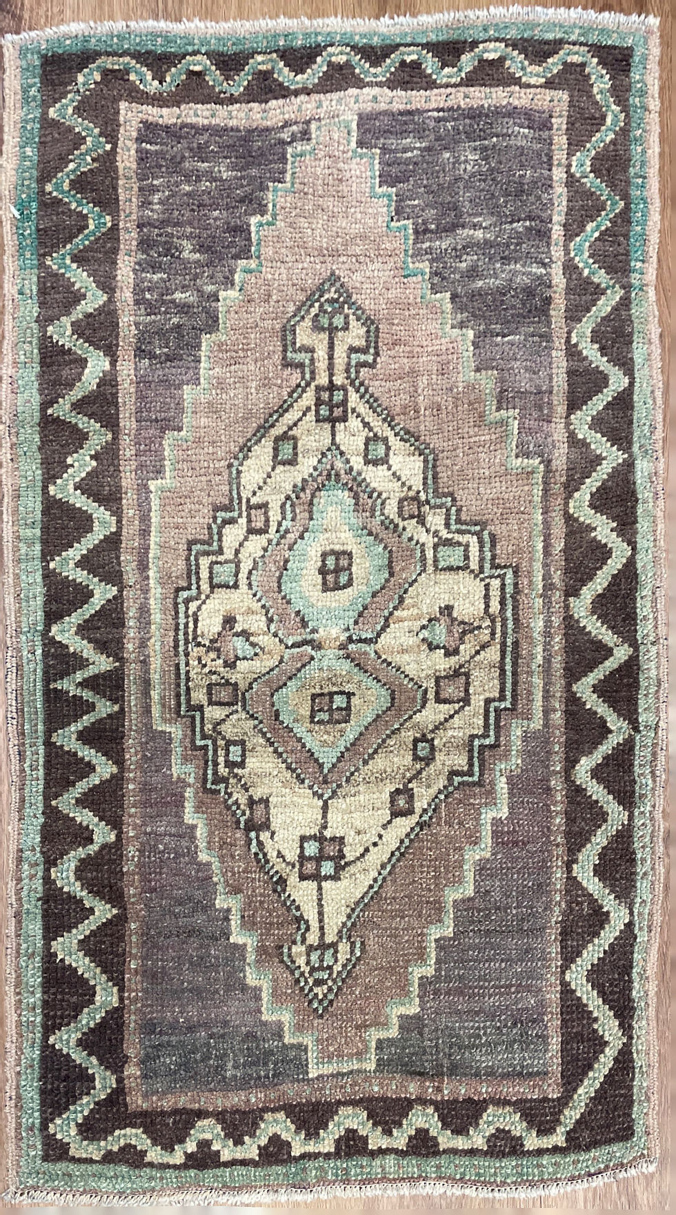 Thumbnail: 10698 Wool, Old, Turkey Rug