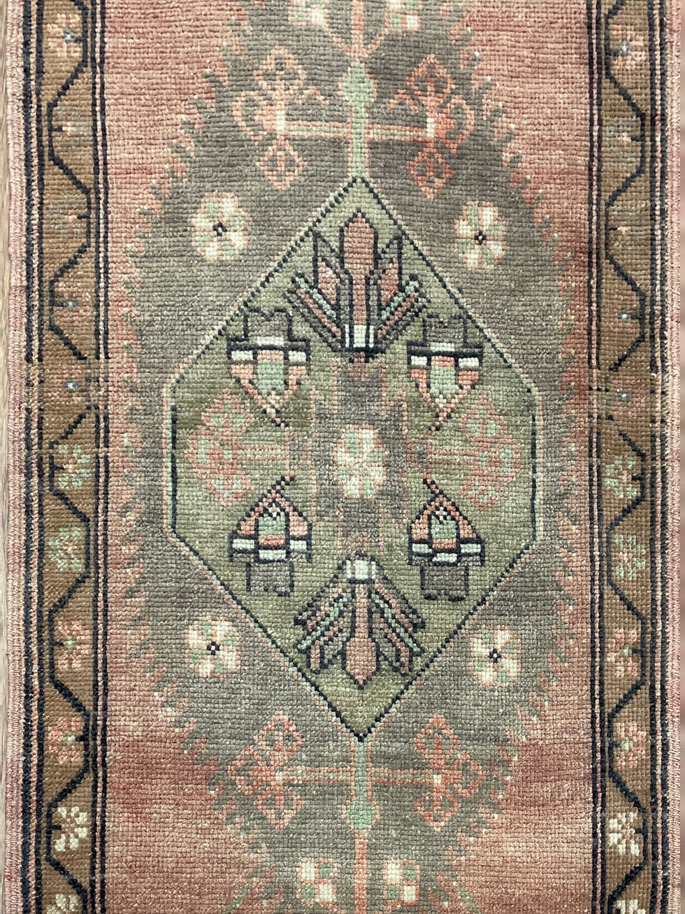 Thumbnail: 10656 Wool, Old, Turkey Rug