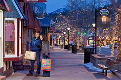 People shopping in Old Colorado Cty