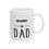 Thumbnail: Mastiff Dog Dad Ceramic Mug 11oz - dishwasher safe - gift for dog lovers