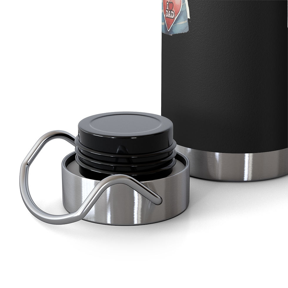 Thumbnail: Daschund Dad Copper Vacuum Insulated Bottle, 22oz