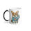 Thumbnail: Corgi Dog Mom Color Morphing Mug, 11oz