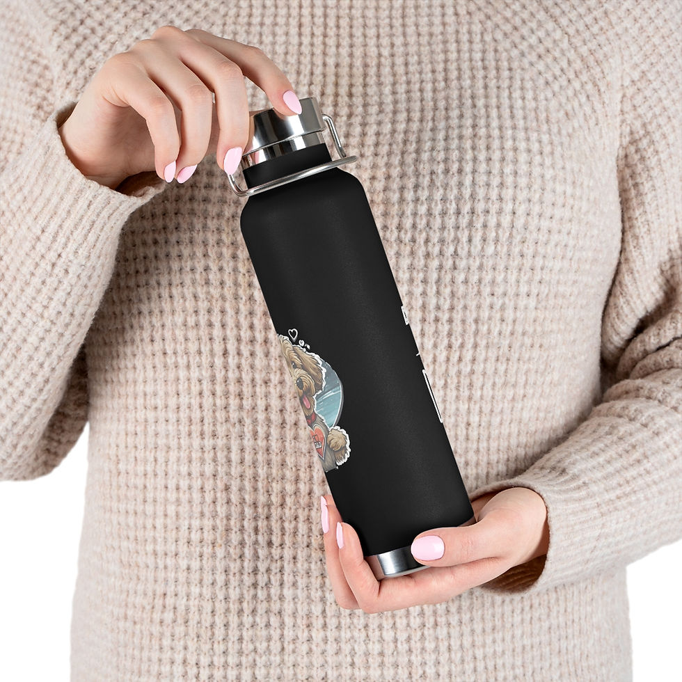 Thumbnail: Doodle Dad Copper Vacuum Insulated Bottle, 22oz