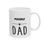 Thumbnail: Poodle Dad Ceramic Mug 11oz - Microwave & Dishwasher Safe - 