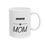 Thumbnail: Brown Newfie Dog Mom Ceramic Mug 11oz - dishwasher safe - gift for dog lovers