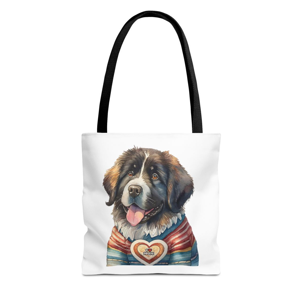 Landseer Newfie Newfoundland mom Tote Bag 