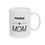 Thumbnail: Poodle Dog Mom Ceramic Mug 11oz - Microwave & Dishwasher Safe 