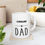 Thumbnail: Cavalier King Charles Dog Dad Ceramic Mug - dishwasher safe gift for dog lovers