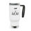 Thumbnail: Black Labrador Mom Stainless Steel Travel Mug with Handle, 14oz
