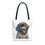 Thumbnail: Black Newfie Newfoundland Mom Tote Bag 