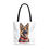 Thumbnail: German Shepherd Mom Tote Bag - Women - 100 percent cotton - grocery bag