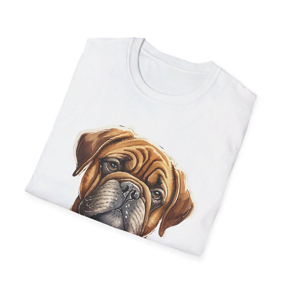 Thumbnail: Mastiff Dog Dad Softstyle T-Shirt - gift for dog lovers