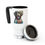 Thumbnail: Black Labrador Mom Stainless Steel Travel Mug with Handle, 14oz