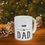 Thumbnail: German Shepherd Dog Dad Ceramic Mug 11oz - dishwasher safe - gift for dog lovers