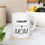 Thumbnail: Cavalier King Charles Dog Mom Ceramic Mug 11oz - dishwasher safe